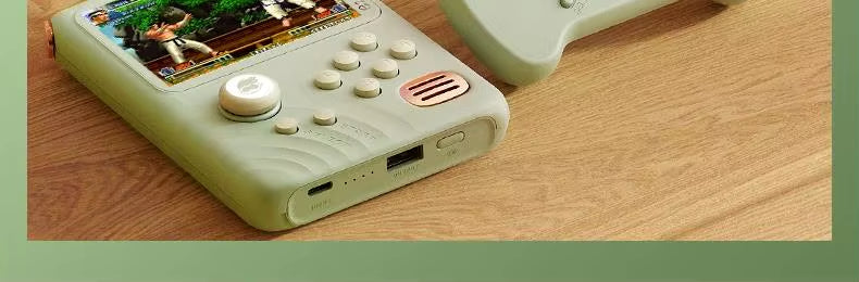 Retro Game Console - 3.5-inch IPS Screen, 6000mAh, 10000 Games | Light Green Retro Game Console - 3.5-inch IPS Screen, 6000mAh, 10000 Games | Light Green